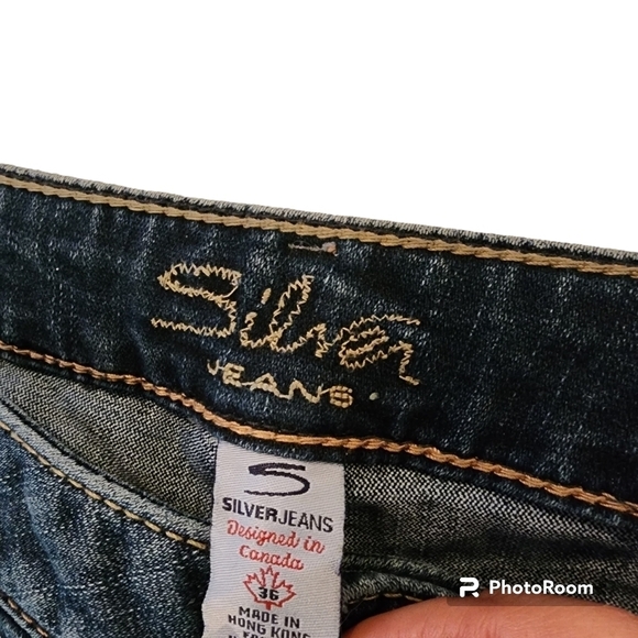 SILVER Jeans "LAEL" bootcut dark wash 36 x 33 - Picture 3 of 11